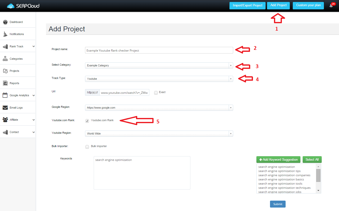 Youtube rank checker is here! SERPCloud Blog